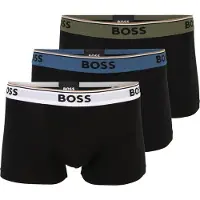 BOSS Lot de trois boxers courts en coton avec taille logotée