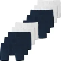 Schiesser Sous-vêtements ' Organic Cotton ' bleu foncé / blanc