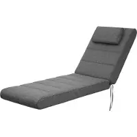 Hobbygarden Coussin pour chaise longue "Malaga" 204x60x10 cm | Coussin d'assise, Coussin pour meubles de jardin, pour chaises ou chaises longues |