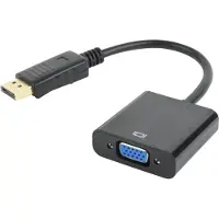 Gembird CABLE ADAPTADOR GEMBIRD DISPLAYPORT MACHO A VGA HEMBRA