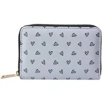 Juleeze JZPU0009-02 Portefeuille blanc et noir 10 x 15 cm