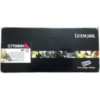 Lexmark C7700MH toner haute capacité (d'origine) - magenta