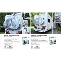 Oxford Aquatex Touring Premium Bike Cover Bleu 1-2 Bikes