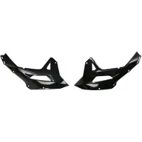 Cemoto Honda Crf250rx 22-23/crf450rx 21-23 Radiator Shrouds Noir