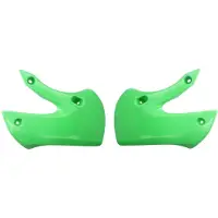 Cemoto Kawasaki Kx65 00-23/rm65 03-05/dr-z110 03-06 Radiator Shrouds Vert