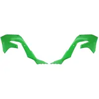 Cemoto Kawasaki Kx250f 21-23/kx450f 19-23 Radiator Shrouds Vert