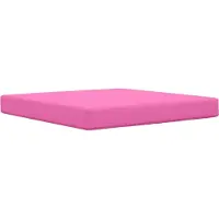 vidaXL Coussin de canapé d'extérieur 3 pcs Rose Polyester