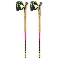 LEKI Mezza Race Poles Jaune 135 cm