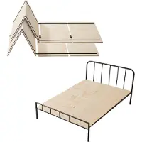 Vevor Planche de Lit Double Full Size 180 x 130 x 1 cm