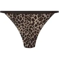 Hunkemoller String marron / noir