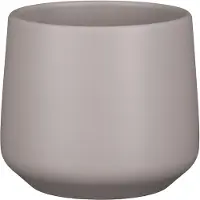 Mica Decorations Amber Pot Taupe