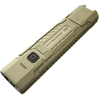 Nitecore EDC07 Three Color Temperatures, Desert Tan, lampe de poche rechargeable, 1500 lumens