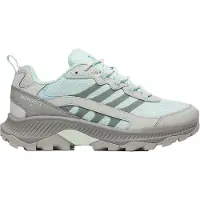 Merrell - Chaussures de randonnée journée en GORE-TEX - Speed Strike 2 Gtx Belize W pour Femme en Cuir - Taille 38,5 - Gris