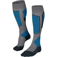 Falke Chaussettes de Ski Falke Men SK4 Advanced M.Gris Mel-Taille 44 - 45