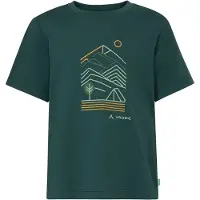 Vaude Rokua Short Sleeve T-shirt Vert 134-140 cm Garçon