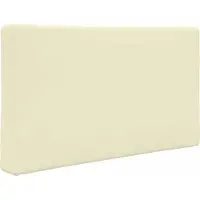 vidaXL Coussin de canapé d'extérieur 3 pcs Crème Polyester