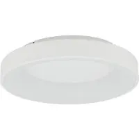 Lyora Plafonnier rond Nikki Round blanc Ø 48cm