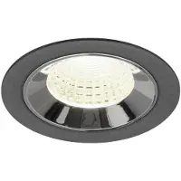 SLV Spot encastré Numinos M noir/chrome 4000K - 55 deg