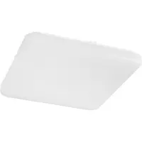 Eglo Plafonnier carré Pogliola blanc 43cm
