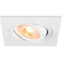 SLV Spot encastré New Tria 75 carré - blanc - GU10