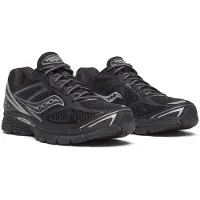Saucony Baskets basses 'PROGRID GUIDE 7' gris basalte / noir / blanc cassé