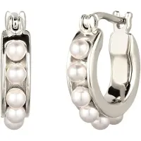 Elli Boucles d'oreilles 'Pearl' argent
