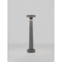 Lyora Lampe de jardin Cram gris béton 50cm