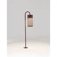 Lyora Lampe de jardin Motley 70cm brun rouille