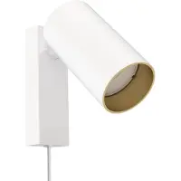 Lyora Lampe de chevet Mono blanc