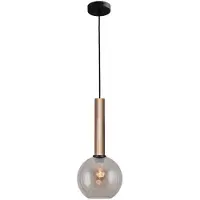 Masterlight Lampe suspendue Ø 20cm Bella 2 Laiton doré avec verre doré