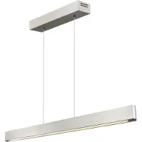 Masterlight Suspension design Atina 100cm nickel mat