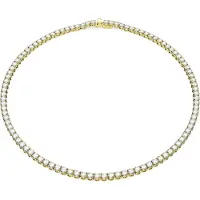 Swarovski Chaîne 'Matrix' or / blanc