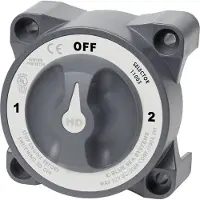 Blue Sea Systems Interrupteur De Batterie Hd 0-1-2