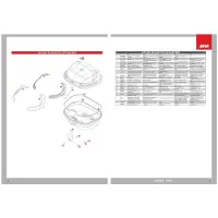Givi Coffre de moto , modèle B47, couleur noire