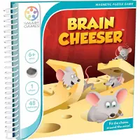 SmartGames Brain Cheeser – Jeu de logique magnétique avec 48 défis