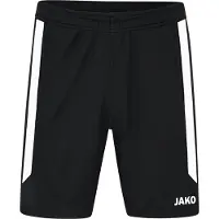 Jako Short Power pour enfants, Couleur:noir/blanc, Taille:128