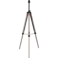 Mexlite - lampadaire - Triek - naturel - bois métal - Ø 75cm - E27 - 3348ZW