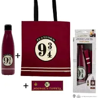Noble Collection Harry Potter Set de Cadeau - Quai 9 et 3/4 (Bouteille. Aimant)