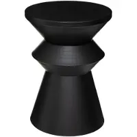 Atmosphera | Table d'appoint - Sohan Totem - Noir - Design moderne - Accent élégant