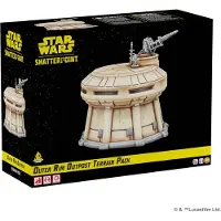 Atomic Mass Games Star Wars Shatterpoint Outer Rim Outpost Terrain Pack - Extension du jeu de miniatures - EN/FR/ES