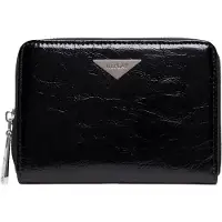 Replay porte-monnaie Zip Around Wallet Black noir