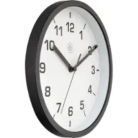 NXt - 7321ZW - Horloge Murale - 20cm - noir - Easy Small