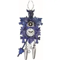 Engstler - 522/5_Qblue - Coucou - Quartz - Noyer - 30 cm