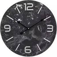 AMS - 9707 - Horloge murale - Quartz - 40cm
