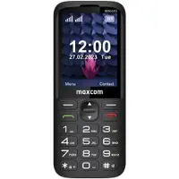 Maxcom Téléphone mobile MM445L 4G Double SIM Noir