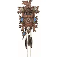 Engstler - 532/10_QMT - Coucou - Quartz - Noyer - avec musique avec couple de danse - 35 cm