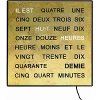 AMS - T1241FR - Horloge murale
