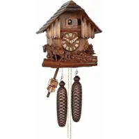 Engstler - 439_Q - Coucou - Quartz - Noyer - 28 cm