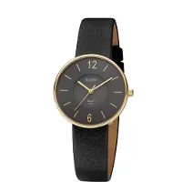 Regent Montres solaires Femmes Bracelet acier Vegan ?33mm (Gun)
