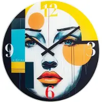 Nextime - 8199 - Horloge Murale - 43cm - multicolore - Vogue